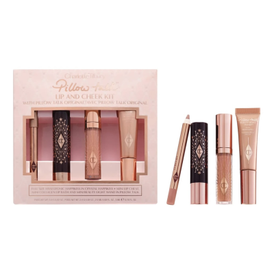 Лімітований набір Charlotte Tilbury Lip and Cheek Kit (Pillow Talk Original)