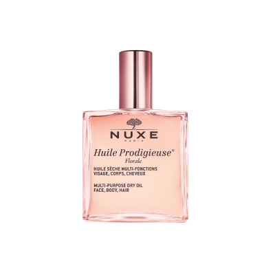 Суха олія для обличчя, волосся та тіла Nuxe Multi-Purpose Dry Oil Face, Body, Hair (Florale) 10 ml Mini