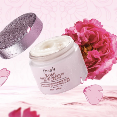 Зволожуючий крем для обличчя з екстрактом рози Fresh Rose Deep Hydration Face Cream 50 ml