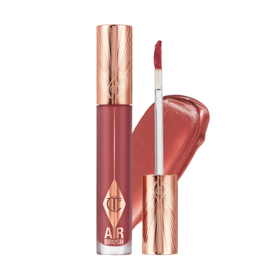 Рідка помада для губ (Pillow Talk Medium Blur) Charlotte Tilbury Airbrush Flawless Matte Lip Blur Liquid Lipstick 6.8 ml