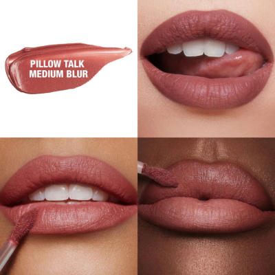 Рідка помада для губ Charlotte Tilbury Airbrush Flawless Matte Lip Blur Liquid Lipstick (Pillow Talk Medium Blur) 6.8 ml