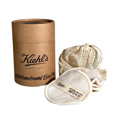 Многоразовые очищающие пады в эко-тубусе Kiehl's (5 шт)