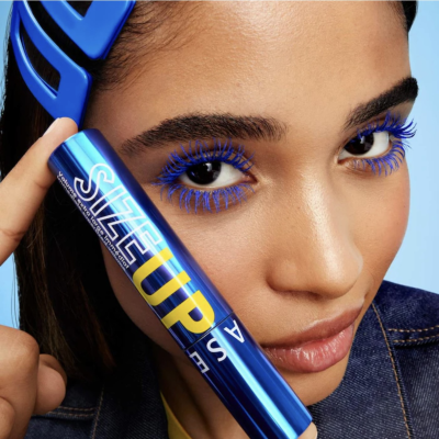 Синя туш для вій Sephora Size Up Volume & Extra Large Blue Mascara 12.5 ml