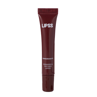 Блиск-ліппер для губ Lipss Ceramides & Peptides Lipper Pomegranate (червоний) 8 ml
