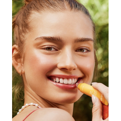 Зволожуючий та відновлюючий блиск-бальзам для губ Laneige Lip Glowy Balm Peach 10 g