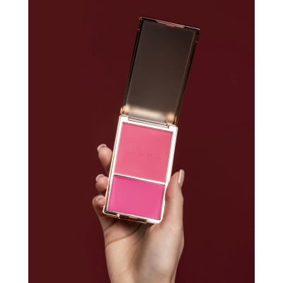 Подвійні румʼяна Bisha Essential Duo Creme + Powder Blush Set (Dubai) 4 g, 8 g