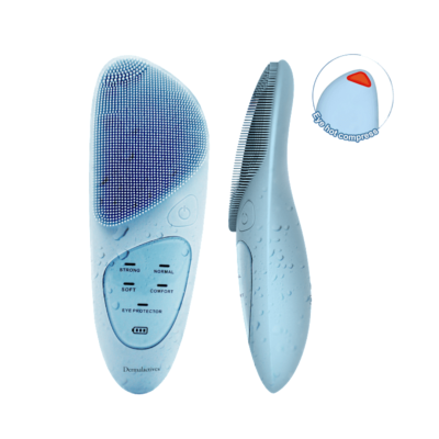 Щеточка для очищения лица с технологией звуковой вибрации Dermalactives PureSkin Cleansing Brush