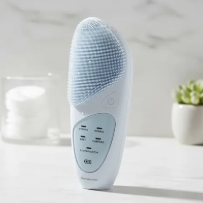Щеточка для очищения лица с технологией звуковой вибрации Dermalactives PureSkin Cleansing Brush
