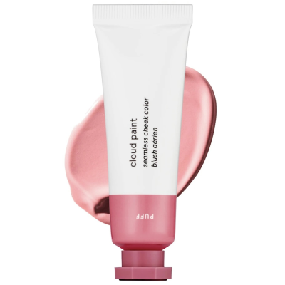 Кремові румʼяна Glossier Cloud Paint Seamless Cheek Color (Puff) 10 ml (без коробочки, з набору)