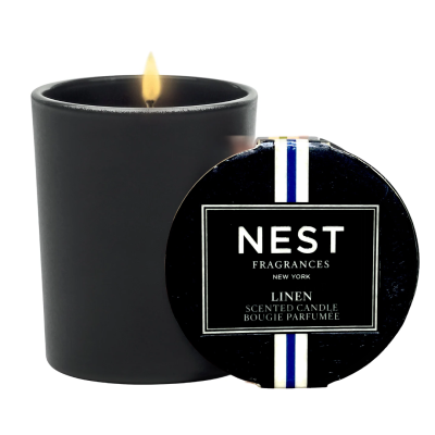 Міні-свічка з ароматом лляної свіжості Nest Linen Scented Mini Candle 27 g