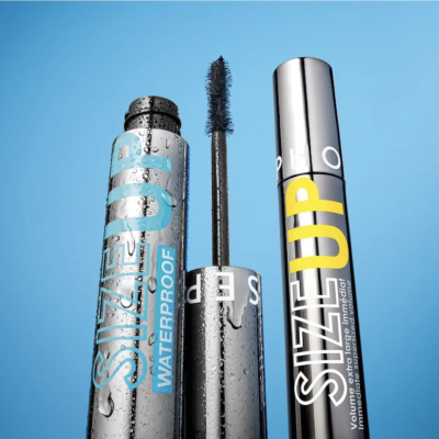 Водостійка туш для вій Sephora Size Up Volume & Extra Large Waterproof Mascara 12.5 ml