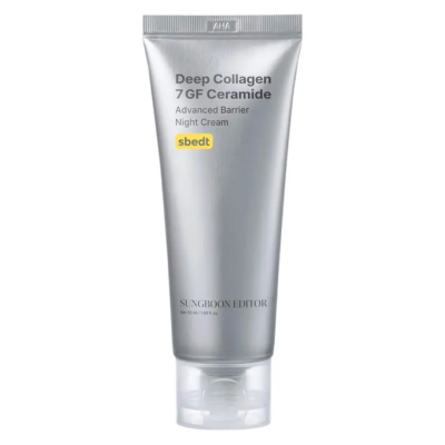Ночной крем для восстановления барьера кожи Sungboon Editor Deep Collagen 7GF Ceramide Advanced Barrier Night Cream 50 ml