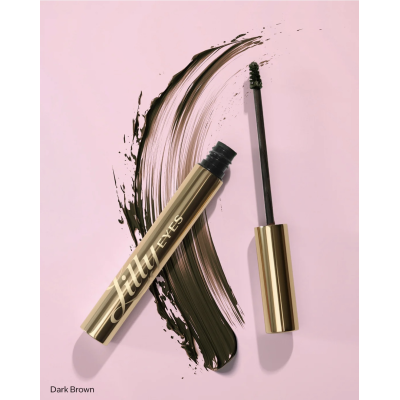 Гель для брів Lilly Lashes 3D Brow Tinted Fiber Gel (Dark Brown) 4.5 ml