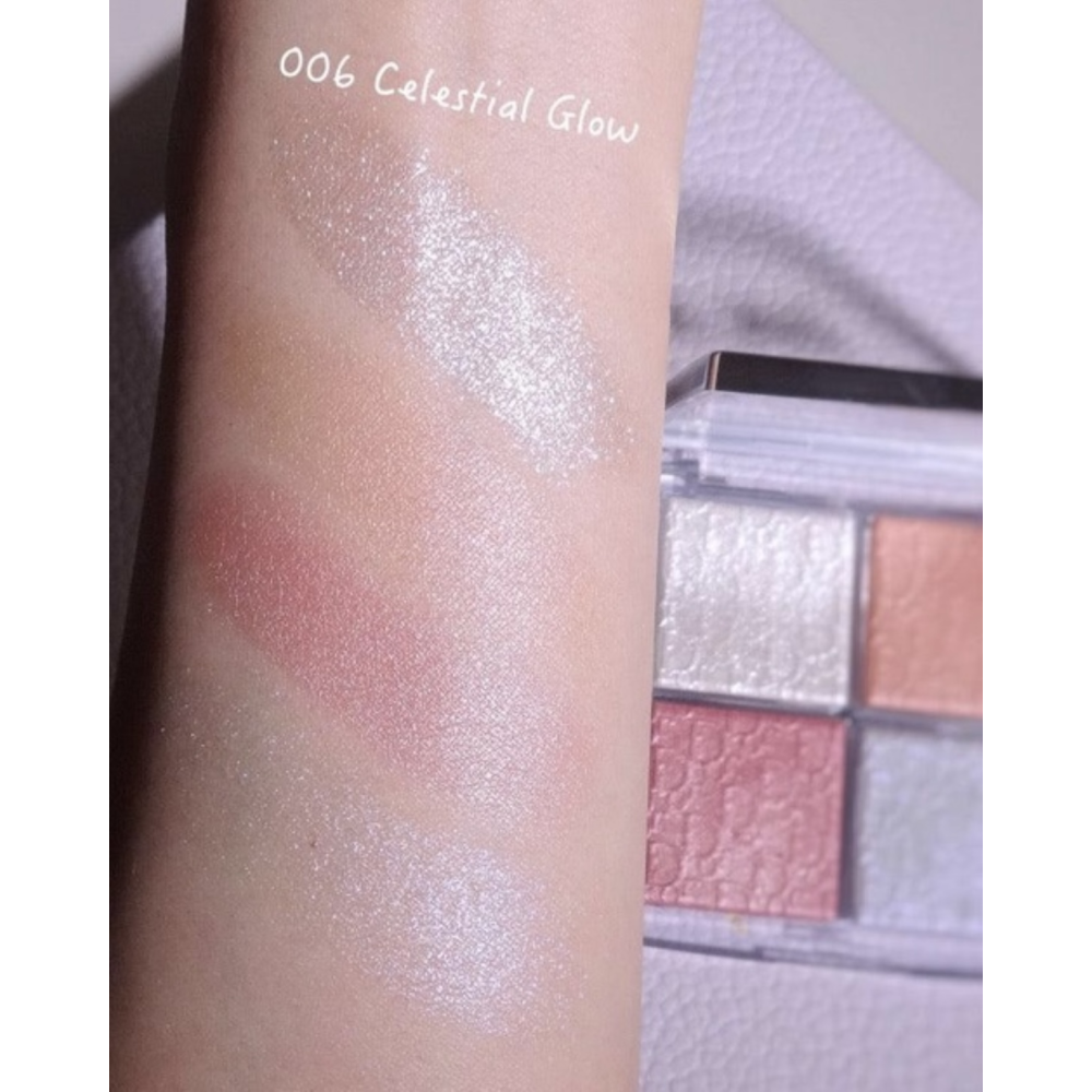 Палетка хайлайтеров Диор Backstage Glow Face Palette (006