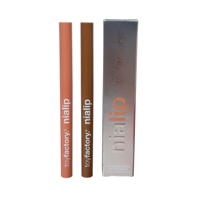 Набор карандашей для губ Toyfactory Nialip Niacinamide Infused Lip Liner Duo Kit (Nude Protocol, Deep Seek) (2 x 0.3 g)