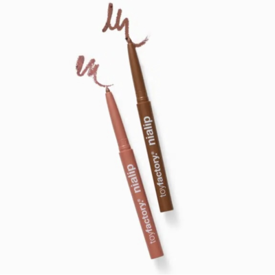 Набор карандашей для губ Toyfactory Nialip Niacinamide Infused Lip Liner Duo Kit (Nude Protocol, Deep Seek) (2 x 0.3 g)
