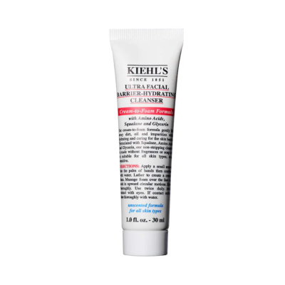 Крем-пенка для умывания Kiehl's Ultra Facial Barrier-Hydrating Cleanser 30 ml Mini