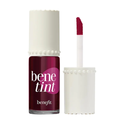 Тінт для губ і щік Benefit Benetint Liquid Lip + Cheek Blush Stain (Raspberry) 6 ml