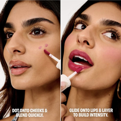 Тинт для губ и щек Benefit Benetint Liquid Lip + Cheek Blush Stain (Raspberry) 6 ml