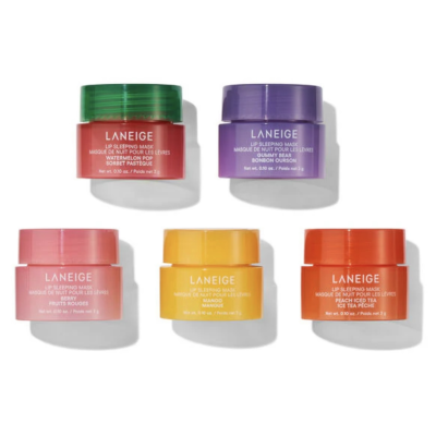 ​Набір масок для губ Laneige Midnight Minis Set 5x3 g