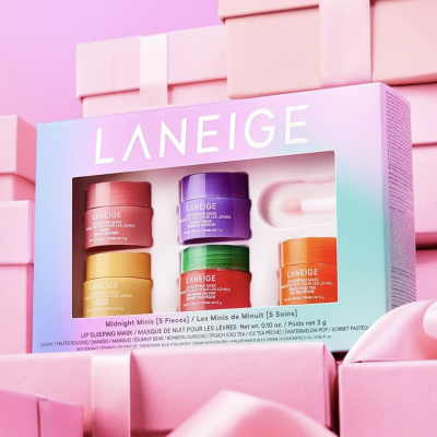 Набор масок для губ Laneige Midnight Minis Set 5x3 g
