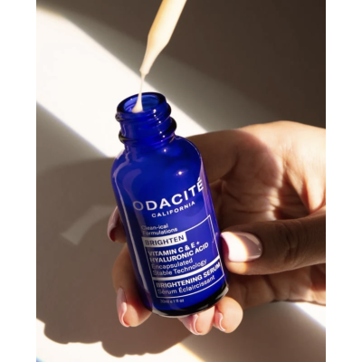 Освітлююча сироватка для обличчя Odacite Brightening Serum Vitamin C & E + Hyaluronic Acid 30 ml