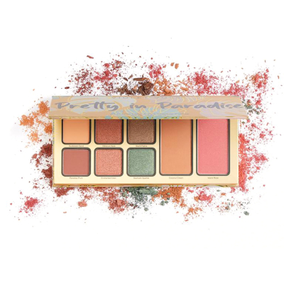 Палетка тіней, бронзера та рум'ян Violet Voss Cosmetics Pretty In Paradise Face & Shadow Palette 14 g