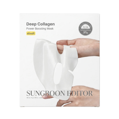 Гидрогелевая маска для лифтинга кожи Sungboon Editor Deep Collagen Power Boosting Mask (37 g)