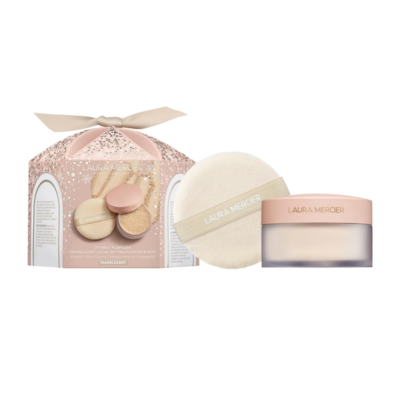 Пудра с пуховкой Laura Mercier Divinely Flawless Translucent Loose Setting Powder&Puff (Translucent) 29 g