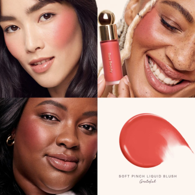 Жидкие румяна Rare Beauty by Selena Gomez Soft Pinch Liquid Blush (Grateful) 3.2 ml