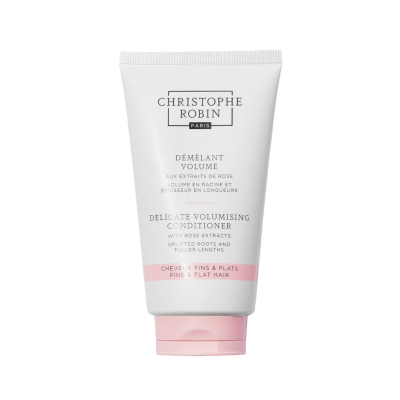 Кондиціонер для волосся з ефектом збільшення об'єму Christophe Robin Volume Conditioner with Rose Extracts 75 ml
