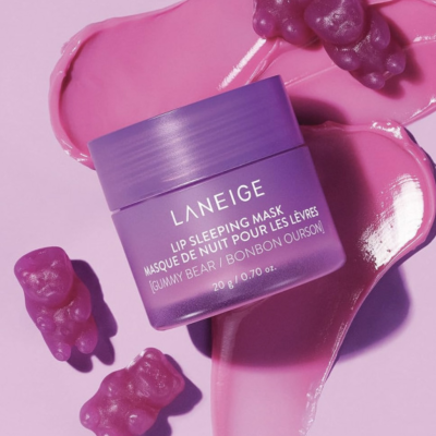 Нічна маска для губ "Ведмедики Гаммі" Laneige Lip Sleeping Mask Gummy Bear 20 g