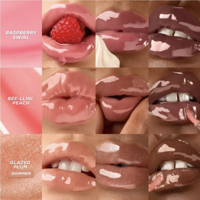 Олія для губ Gisou Honey Infused Lip Oil (Bee-llini Peach) 8 ml