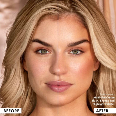 Кремовая контурная палетка ICONIC London Multi-Use Cream Blush, Bronze and Highlight Palette 19.2 g