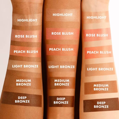 Кремовая контурная палетка ICONIC London Multi-Use Cream Blush, Bronze and Highlight Palette 19.2 g