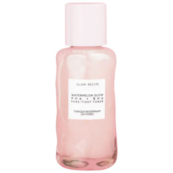 Зволожуючий тонік для звуження пор Glow Recipe Watermelon Glow PHA + BHA Pore-Tight Toner 40 ml Travel Size