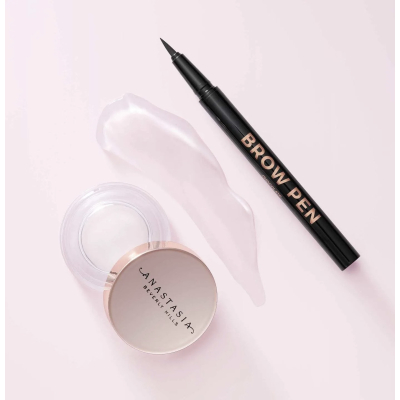 Набір для створення ефекту ламінованих брів (Dark Brown) Anastasia Beverly Hills Laminated Look Brow Kit 