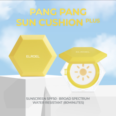 Сонцезахисний кушон для обличчя Elroel Pang Pang Sun Cushion SPF50 (15 g)