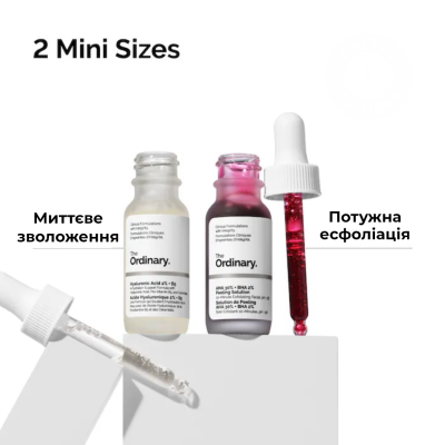 Лимитированный набор бестселлеров по уходу за лицом The Ordinary Resurface & Hydrate Set ​​​​​​​2x15 ml