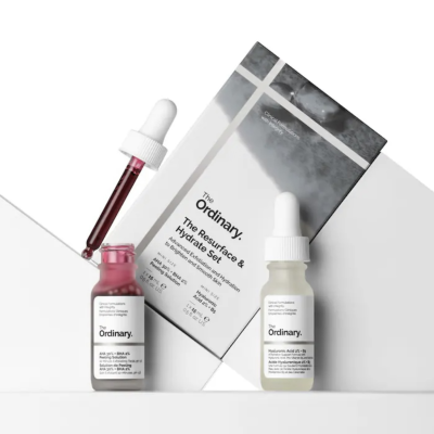 Лімітований набір бестселерів для догляду за обличчям The Ordinary Resurface & Hydrate Set ​​​​​​​2x15 ml