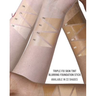 Тональна основа в стіку LYS Beauty Triple Fix Serum Skin Tint Foundation Stick (LN3 Bone Blush) 7.2 g