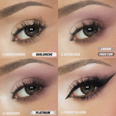 Палетка тіней Huda Beauty Eyeshadow Palette (Icy Nude) 16.1 g