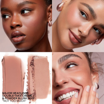 Палетка румʼян Patrick Ta Major Double-Take Creme & Powder Blush Duo (Not Too Much) 10 g
