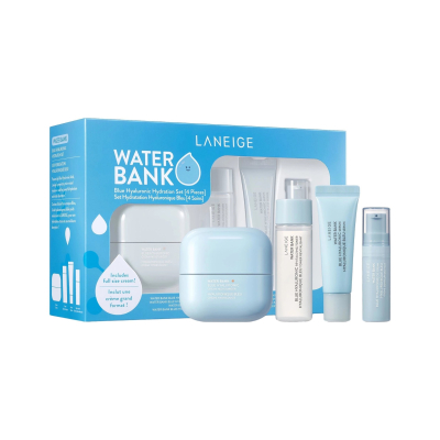 Набір по догляду за шкірою обличчя та очей Laneige Water Bank Blue Hyaluronic Hydration Set