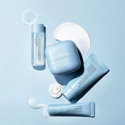 Набір по догляду за шкірою обличчя та очей Laneige Water Bank Blue Hyaluronic Hydration Set
