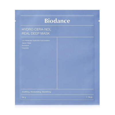 Зволожуюча гідрогелева маска Biodance Hydro Cera-nol Real Deep Mask (34 g)