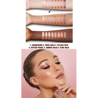 Кремовые тени Charlotte Tilbury Eyes to Mesmerise (Pillow Talk) 7 ml