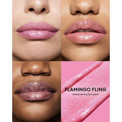 Глянцевая помада для губ Fenty Beauty High-Shimmer Gloss Stick (Flamingo Fling 05) 3.6 g