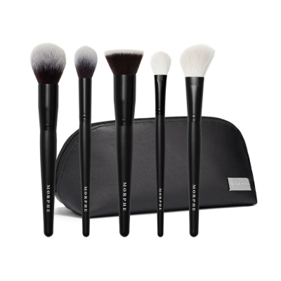 Набор кистей для лица Morphe Face The Beat 5-piece Face Brush Collection & Bag