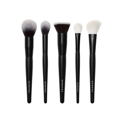 Набір пензлів для обличчя Morphe Face The Beat 5-piece Face Brush Collection & Bag